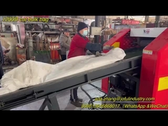 Industrieel afvalontvezelmachine