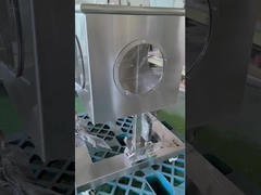 Verwerking van de behuizing van de medische reactor in roestvrij staalplaat voltooid en gereed voor verzending