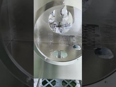 Verwerking van de behuizing van de medische reactor in roestvrij staalplaat voltooid en gereed voor verzending