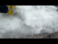 1200F model 4 bewegende messen, 20mm zeef voor het snijden en vermalen van keramische vezels