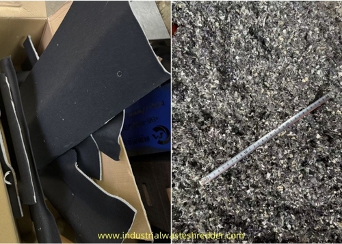 Het laatste nieuws van het bedrijf over Auto dak versnippering monster, 10mm, auto interieur afvalverbreker tapijten grinder legering gereedschap staal snijbladen
