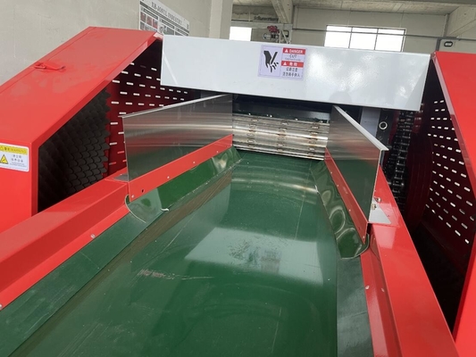 Hoge efficiëntie PP PE Woven Bags Shredder Crusher Voor Woven Bags Ontlading Grootte Verstelbaar