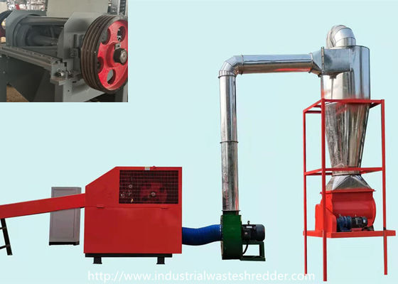 Goede prijs. De zachte Ontvezelmachine van het Materialen Plastic Afval met Vervangbare Bladen online