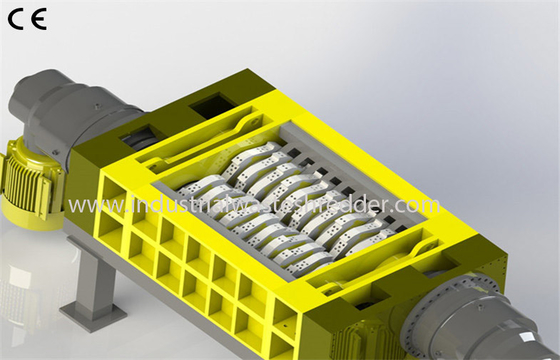Goede prijs. De dubbele van het de Ontvezelmachinemateriaal van het Schachtaluminium Grootte Met geringe geluidssterkte van de de Douaneoutput online