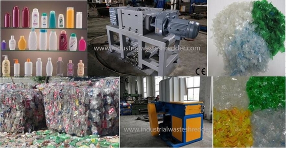 Goede prijs. Van het de Flessen de Plastic Afval van het schroothuisdier de Ontvezelmachine Kleine Grootte Eenvoudige Verrichting van de Recyclingsfunctie online