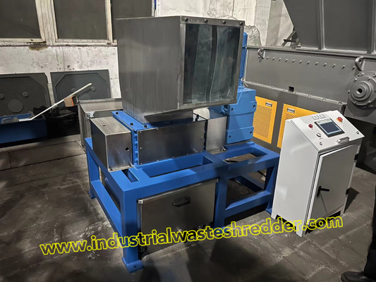 Goede prijs. Multifunctionele kleine dubbele schacht versnipperingsmachine voor medicijnen flessen melk flessen breekmachine met roestvrij staal deksel als bescherming online