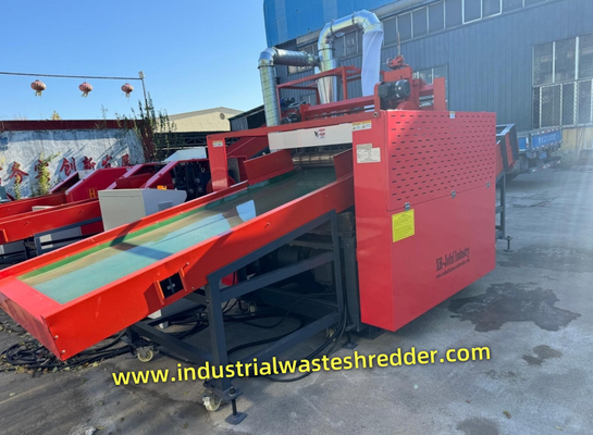 PP PE Plastic Bags Shredder Raffia Woven Sacks Grinder Shopping Bags Crusher Grote capaciteit