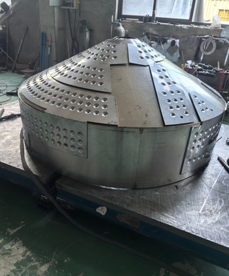 316L 304 roestvrij staal Plaat metaal Fabricatie Medische reactorapparatuur Schel Custom verwerking