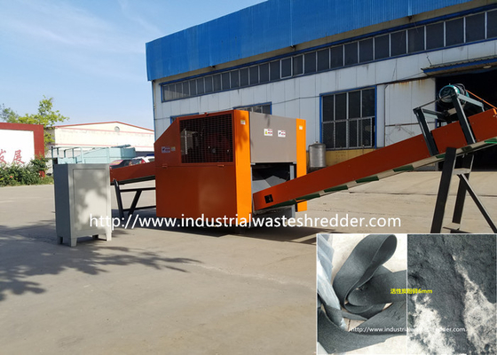 Goede prijs. Activated Carbon Rag Cutting Machine, 6mm Discharge Grootte verstelbaar, koolstofvezelsnijmachine online