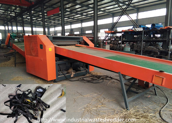 Goede prijs. Het Industriële afvalontvezelmachine van het elastiekje Roterende Blad 8000KG online