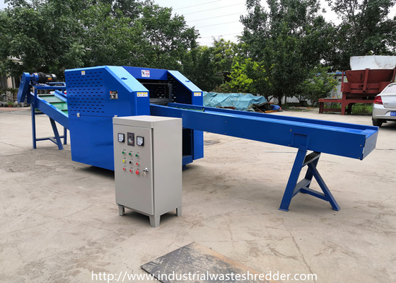 Goede prijs. Chemische Plastic Afvalontvezelmachine 800mm Verdraaid Roterend Blad met Slijper online