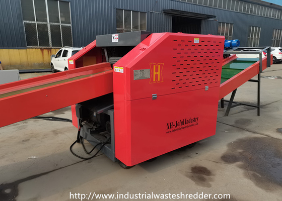 Goede prijs. Verdraaide Roterende Bladenpp Jumboton bags cutting machine with Slijper online