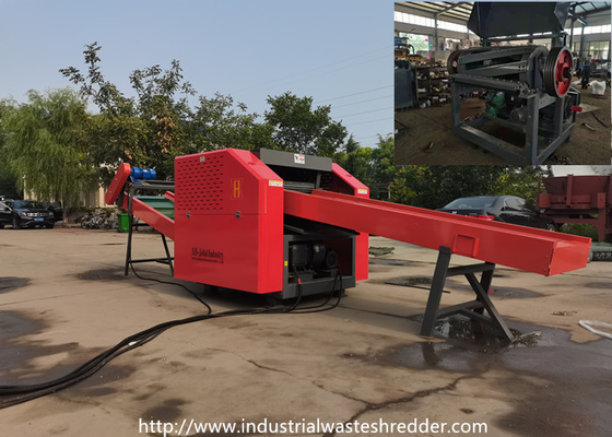 Goede prijs. Van het Tapijtdekens van voertuigmat waste shredder polyester /PP/TPU de Verdraaide Bladen Snijder online